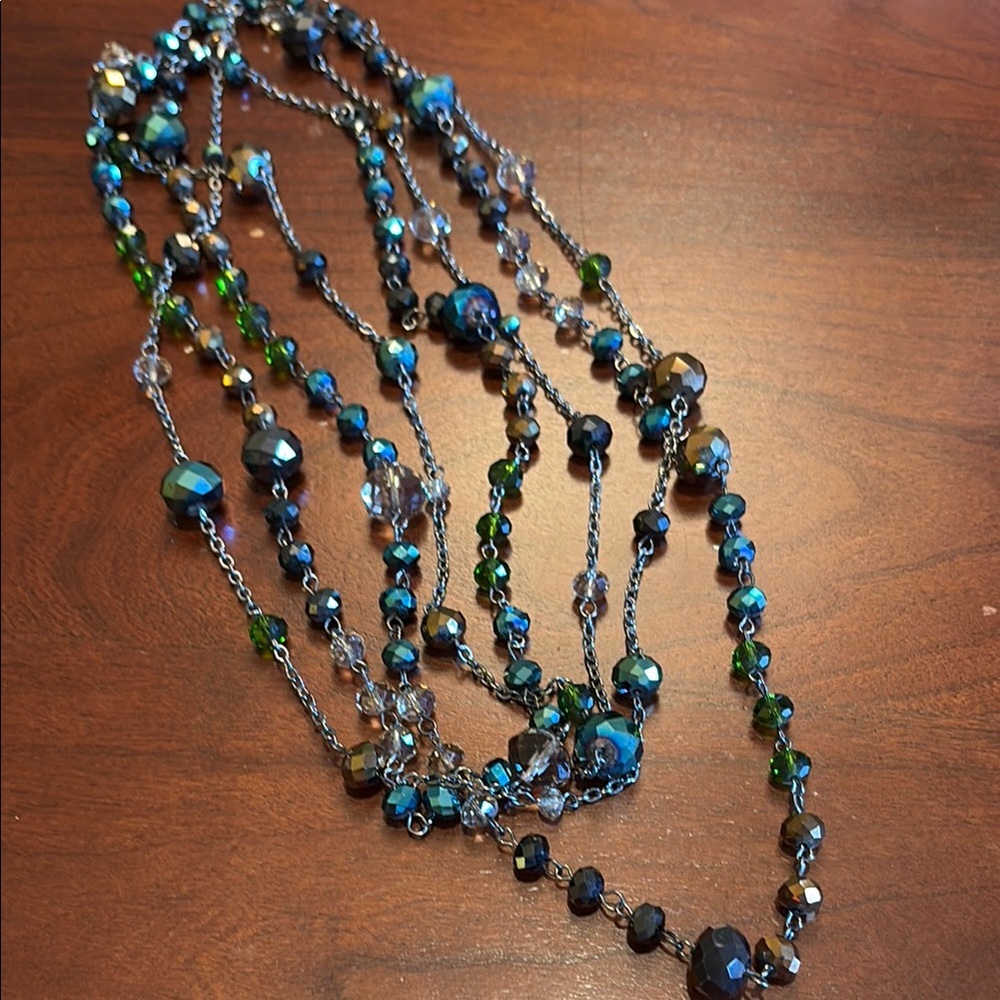 Elegant Multicolor Beaded Necklace